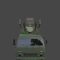 Armor missile car 3d model