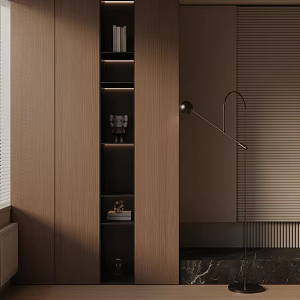 Modern floor lamp 3d model