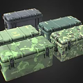 Advanced Weapon System Storage Cases for Army in Green and Gray Military Containers