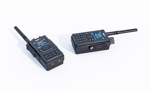 Modern walkie-talkie portable radio walkie-talkie 3d model