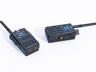 Modern walkie-talkie portable radio walkie-talkie 3d model