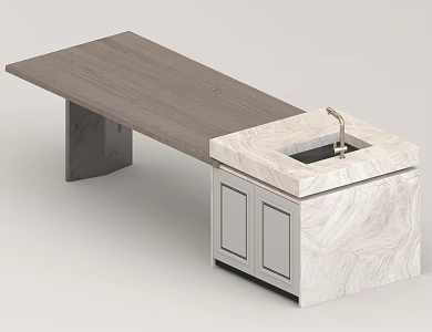 Kitchen Bar 3d model