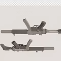 submachine gun 3d model