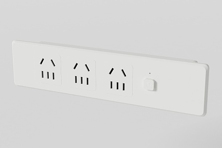 Modern socket-outlet 3d model