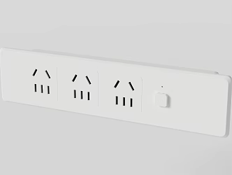 Modern socket-outlet 3d model