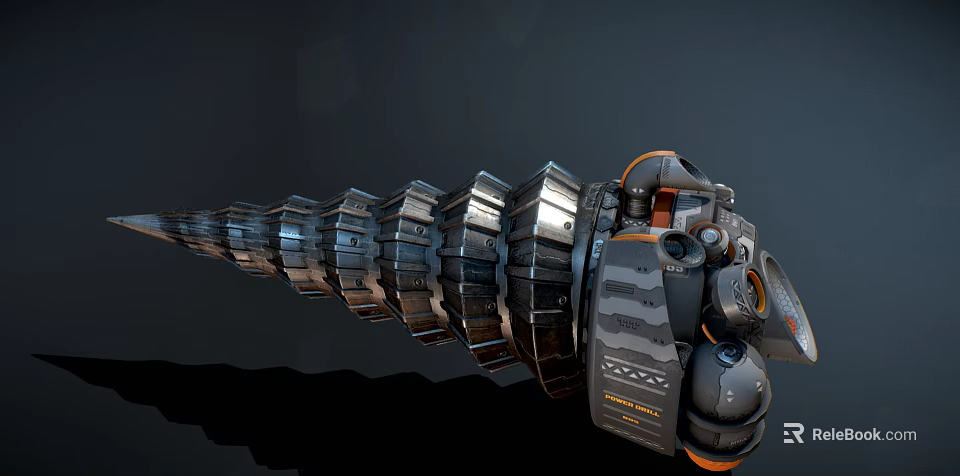 Modern Hardware Tools With Metallic Precision Components And Industrial Design Features 3d model 