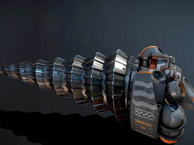 Modern Drill Hand Drill to Lock Arm to Elbow 3d model