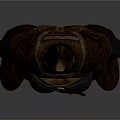 3D Model of Medieval Fantasy Armor Set With Chest Plate Leg Armor and Boots