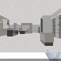 Modern Clothing Store Interior With Fashion Displays And Bright Lighting Fixtures