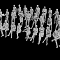 Diverse Team of Business Professionals in Formal Attire Posing Together