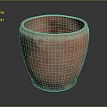 Rustic Handcrafted Terracotta Garden Decor Pot With Natural Texture For Outdoor Gardening