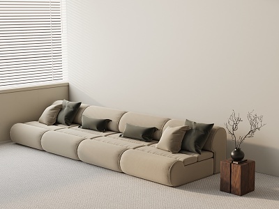 Three-seat sofa model