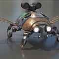 Sci-fi Flying Insect Sci-fi Bug Machine Beetle High-tech Flying Insect Machine Flying Insect Low Face Number Low Model Simple Model Game Sub-era Movie and TV Level Super Realistic 3d model