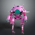 Modern Mech Warrior Mech Soldier Machine Battleguard Mechanical Battleguard 3d model