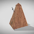 Wooden Metronome Musical Instrument Accessory With Classic Design And Tempo Indicator