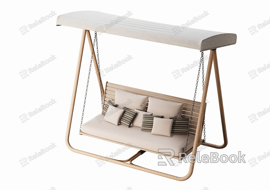 Modern Swing Chair Outdoor Swing Swing Chair Hanging Chair Outdoor Rocking Chair model