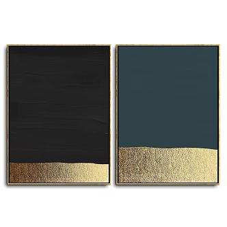 metal decorative painting 3d model