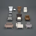 Single Seater Sofa Collection With Various Designs And Different Color Options