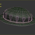 Hat Hat Realistic Game Item 3d model