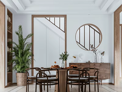 Nordic Restaurant 3d model