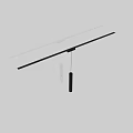 Modern Minimalist Pendant Light With Sleek Cylindrical Black Metal Design for Contemporary Interiors