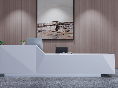 Modern Reception Desk Company Front Desk model