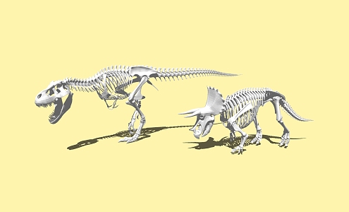 Modern Dinosaurs 3d model