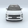 White Modern MPV Car Featuring Black Roof Sleek Body Design Front Headlights and Stylish Rims