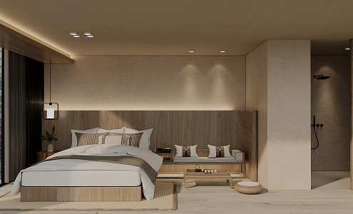 Hotel Rooms 3d model