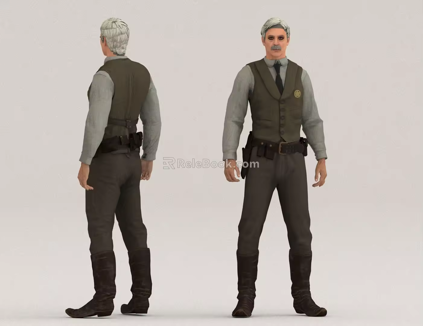 man character 3d model