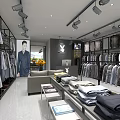 Modern PLUVOGY Clothing Store Interior With Fashion Displays And Mannequins