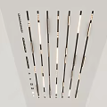 Modern Downlights And Spotlights In Ceiling Linear Design For Home Interior Bright Illumination