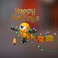 Modern Robots 3d model
