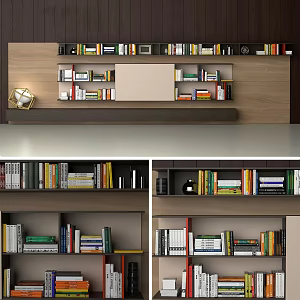 Bookcase 3d model