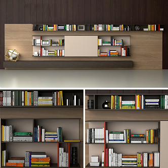 Bookcase 3d model