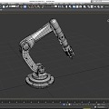 Mechanical Arm Intelligent Machine AI Intelligent Machine Technology Intelligent Machine Low Face Number Low Model Simple Model Game Sub-era Film and Television Super Realism 3d model