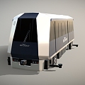 Metro high-speed rail EMU express train SBS Mitsubishi train railway traffic low face number low model simple model game video level super realistic 3d model