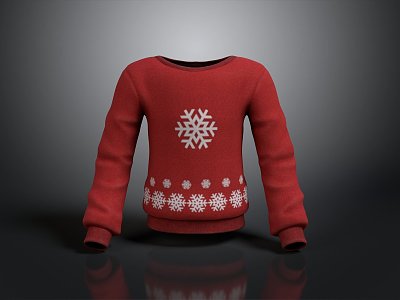 Autumn Winter Clothing Autumn Winter Clothing Woolen Sweater Clothing Dress Fashion Daily Clothing Casual suit 3d model