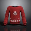 Autumn Winter Clothing Autumn Winter Clothing Woolen Sweater Clothing Dress Fashion Daily Clothing Casual suit 3d model