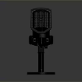 Professional USB Microphone with Desktop Stand Modern Design Studio Sound for Podcasting