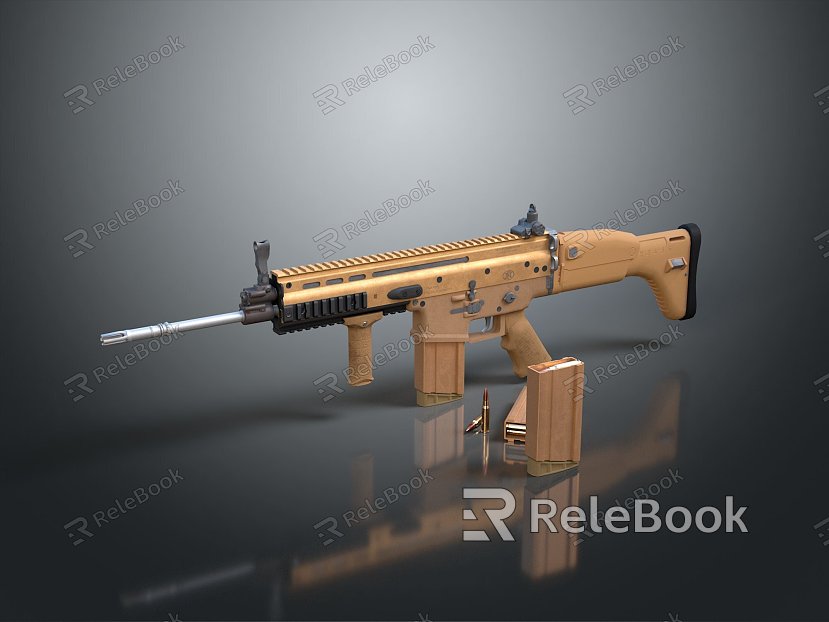 modern rifle semi-automatic rifle combat rifle battle rifle model