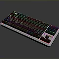 Keyboard Wireless Keyboard Computer Configuration Bluetooth Keyboard Gaming Keyboard Mechanical Keyboard Women's Keyboard 3d model