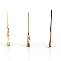 Three Intricate Sculpture Carvings With Detailed Artistic Designs And Styles