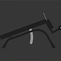 Black Adjustable Bench Press Fitness Equipment With Backrest And Leg Support For Strength Training