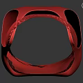 Red Sleeveless Fitted Tank Top for Women Modern Fashion Casual Wear