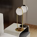 Table lamp table lamp side 3d model