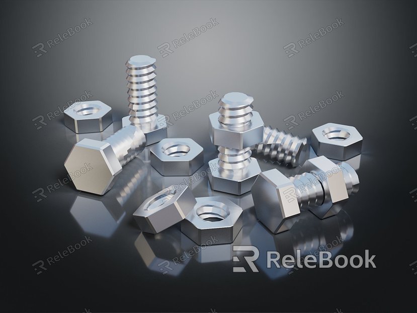 modern screw nut pan head screw round head screw model