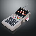 Vintage Nokia Mobile Phone With Antenna Physical Keypad SIM Card Slot And Network Screen