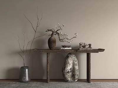 New Chinese-style Middle Ancient Entrance 3d model