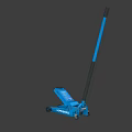 Car Hydraulic Jack Blue FORCEMAX Tool For Vehicle Lifting And Maintenance